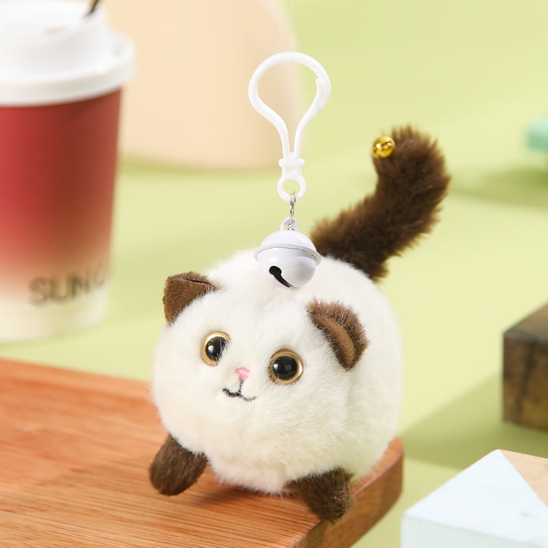 Little White Dog Plush Doll Squeaking Doll Children's Plush Toy Gift for Girlfriend
