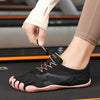Five-finger shoes with soft soles for better grip