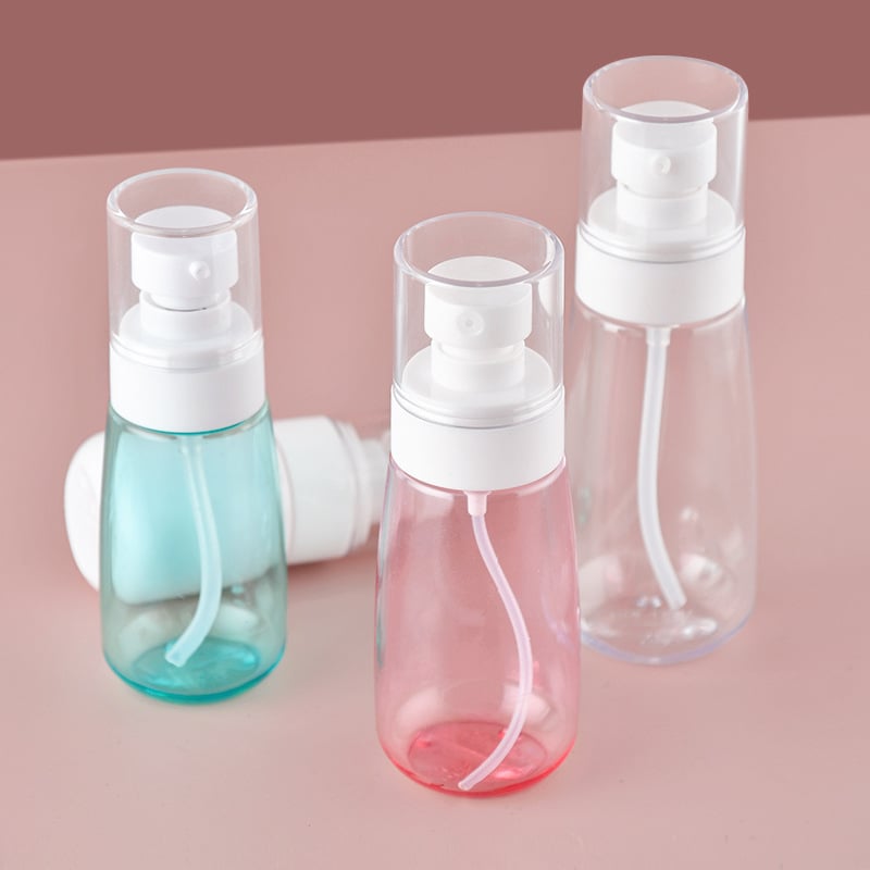 PETG Travel Spray Bottle ? 30ml/60ml/80ml/100ml Thick Base Refillable Lotion Container