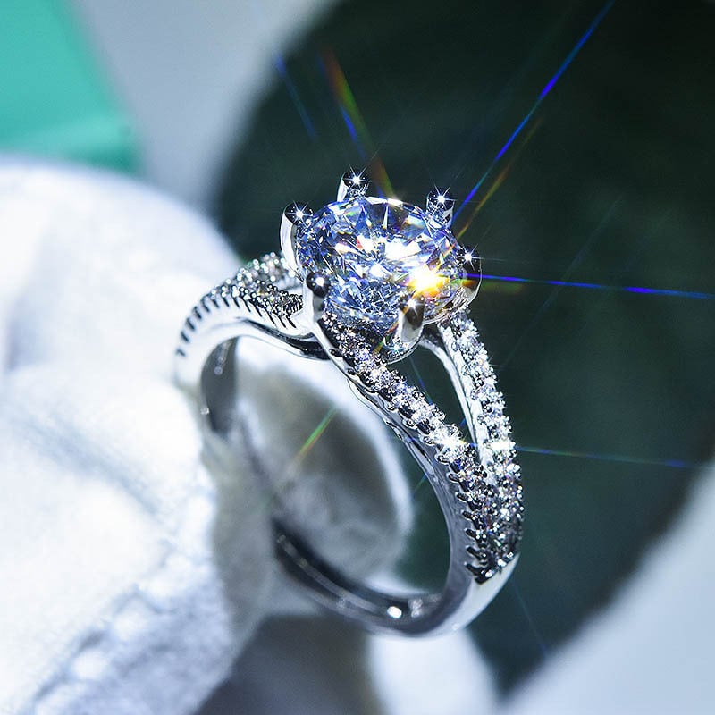 Semi-morganite ring