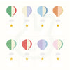 Wedding holiday birthday party decoration supplies three-dimensional hanging ornaments love hot air balloon cloud window pendant