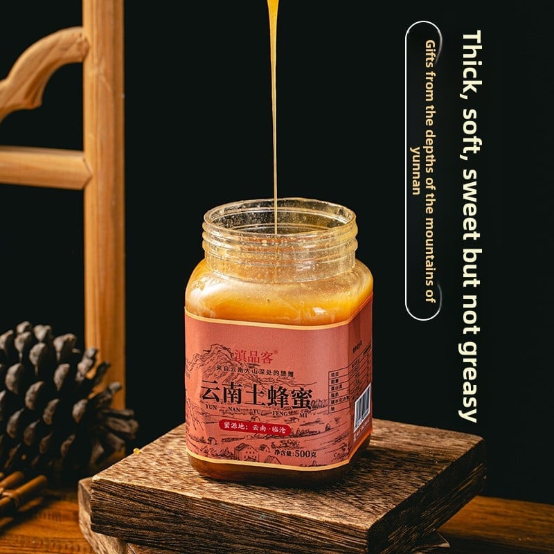 2kg honey pure natural wild honey farmhouse bottled nectar genuine goods barrel honey mature crystalline honey