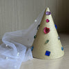 Color Diamond Princess Cap Triangle Cap Children's Festival One-year-old Party Venue Atmosphere Photo Props