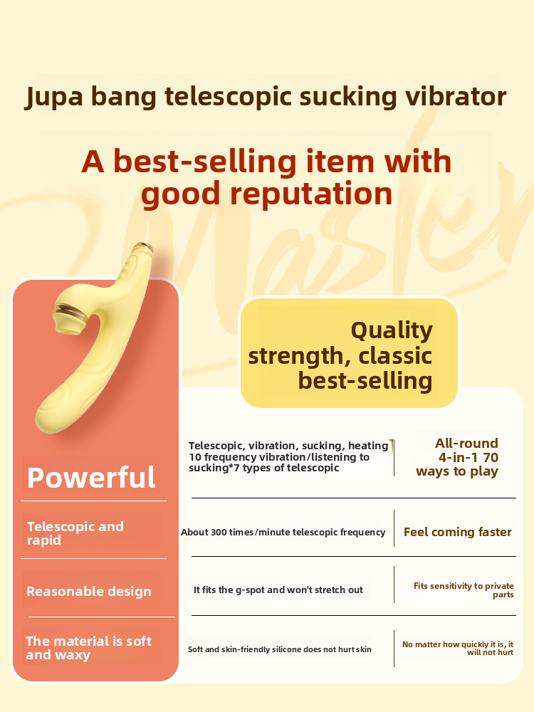 Vibrating rod for women - Adult pleasure toy specifically designed for women