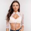 Women's Beer Festival Base Lace Shirt Coat And Dress