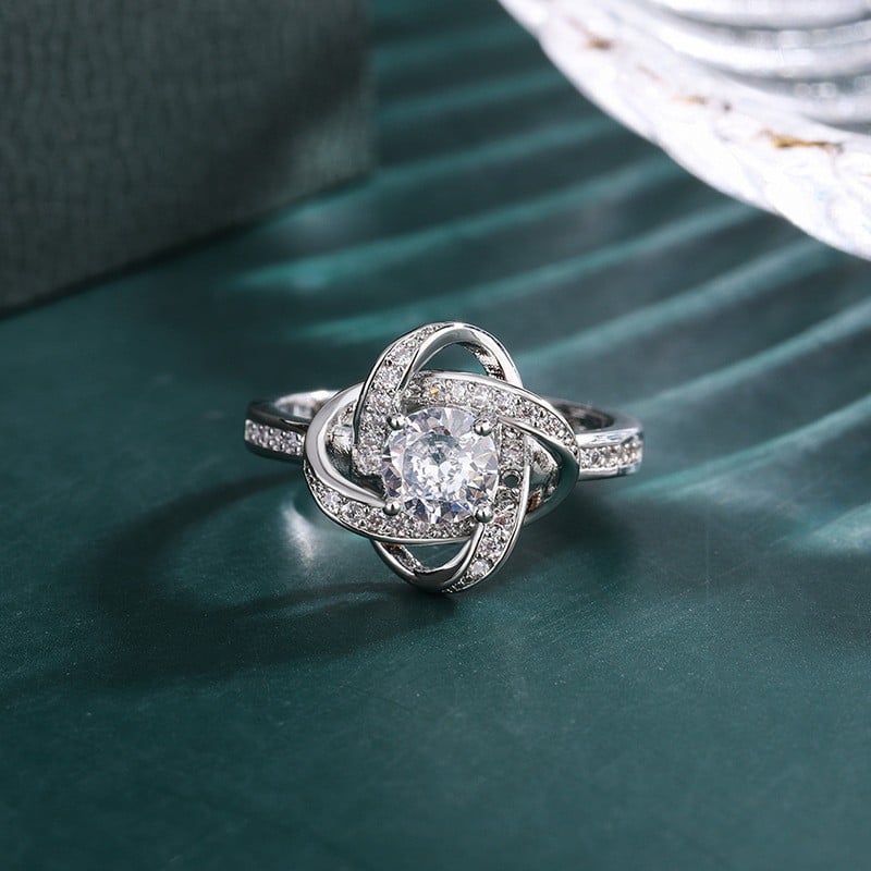 Semi-morganite ring