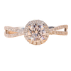 Semi-morganite ring