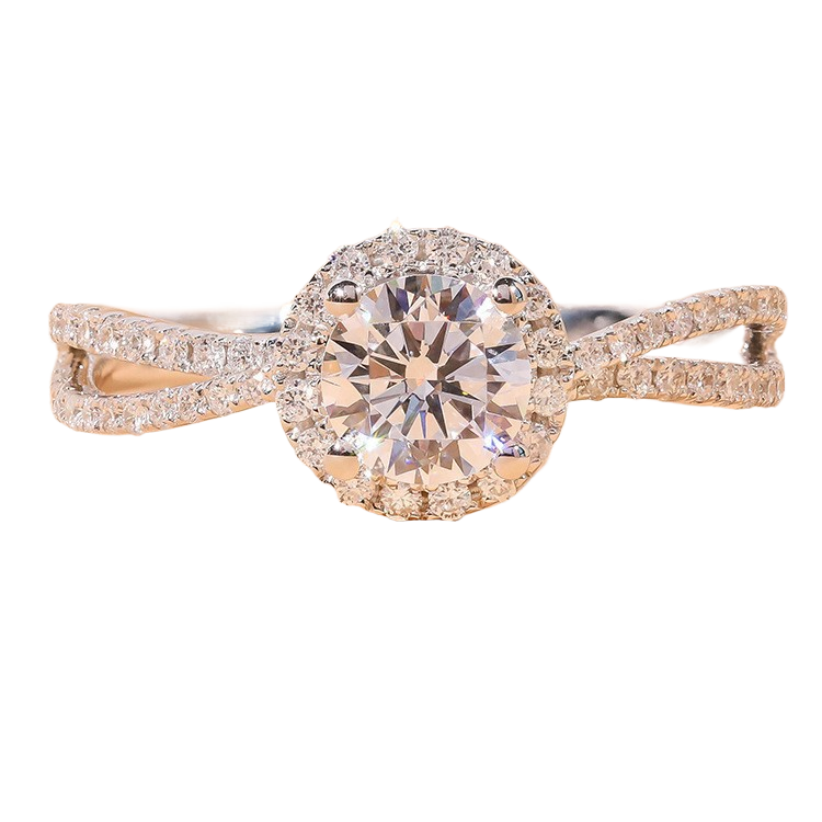 Semi-morganite ring