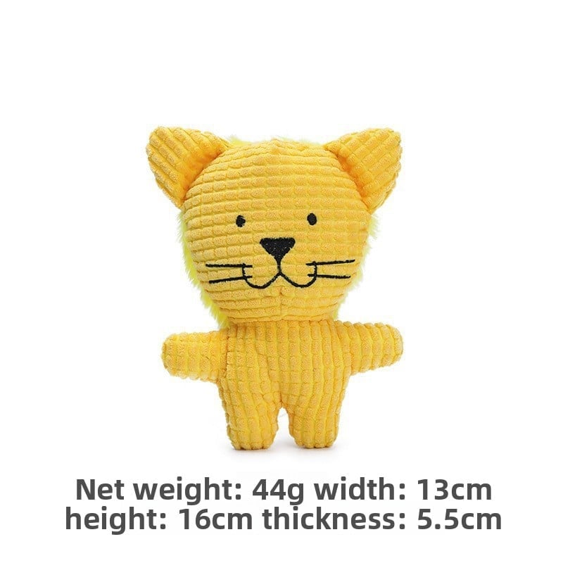 Plush Bite-Resistant Sound Pet Toys for Dogs and Cats