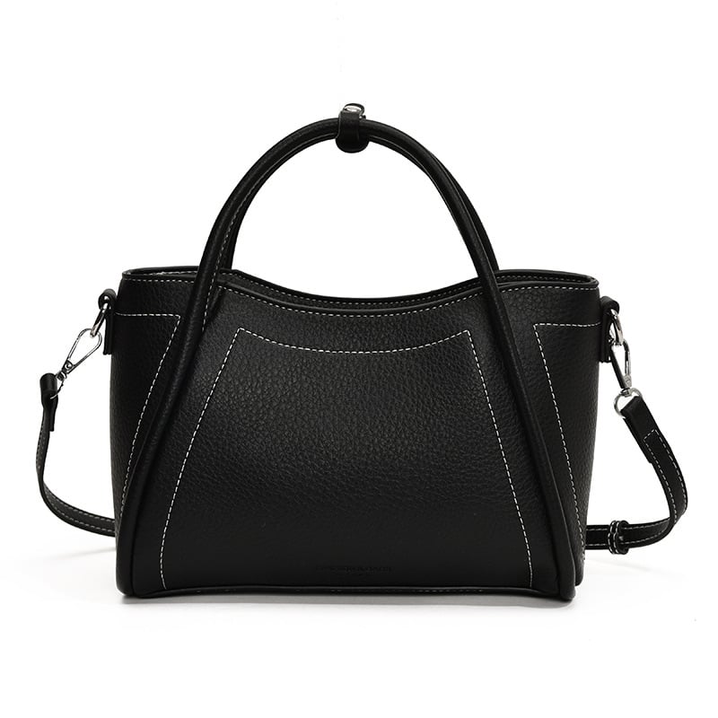 Large Capacity Superior Commuting PU Single Shoulder Handbag for Niche Daily Commuter Soft Leather Wings Bag for Women