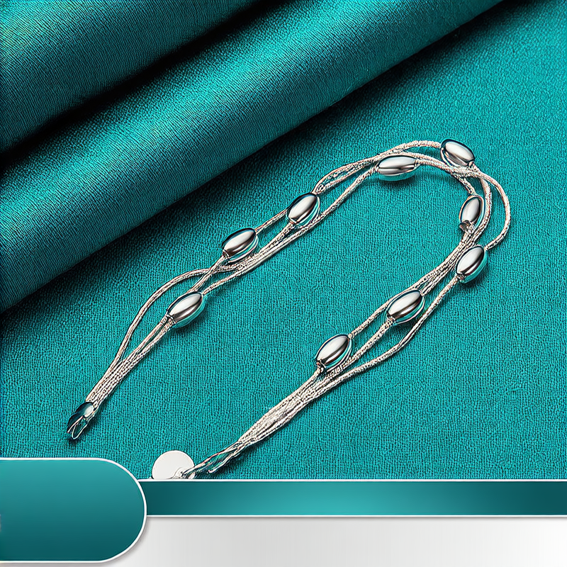 Oval beads bracelet
