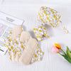 Washable Reusable Cotton Cloth Sanitary Napkins 5-Piece Set