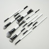 Black and White Double-Tipped Makeup Brush