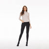2 Pack Women's Fleece Lined Tights Winter Warm 100 Den Opaque High Wist Pantyhose