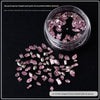 Nail Art mini Small Zircon Plated Bottom Super Flash Shaped White Pointed Bottom Micro Zirconium Mixed Color Diamond Light Luxury Nail Jewelry