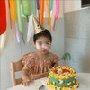 Color Diamond Princess Cap Triangle Cap Children's Festival One-year-old Party Venue Atmosphere Photo Props