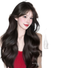 High-crown wig