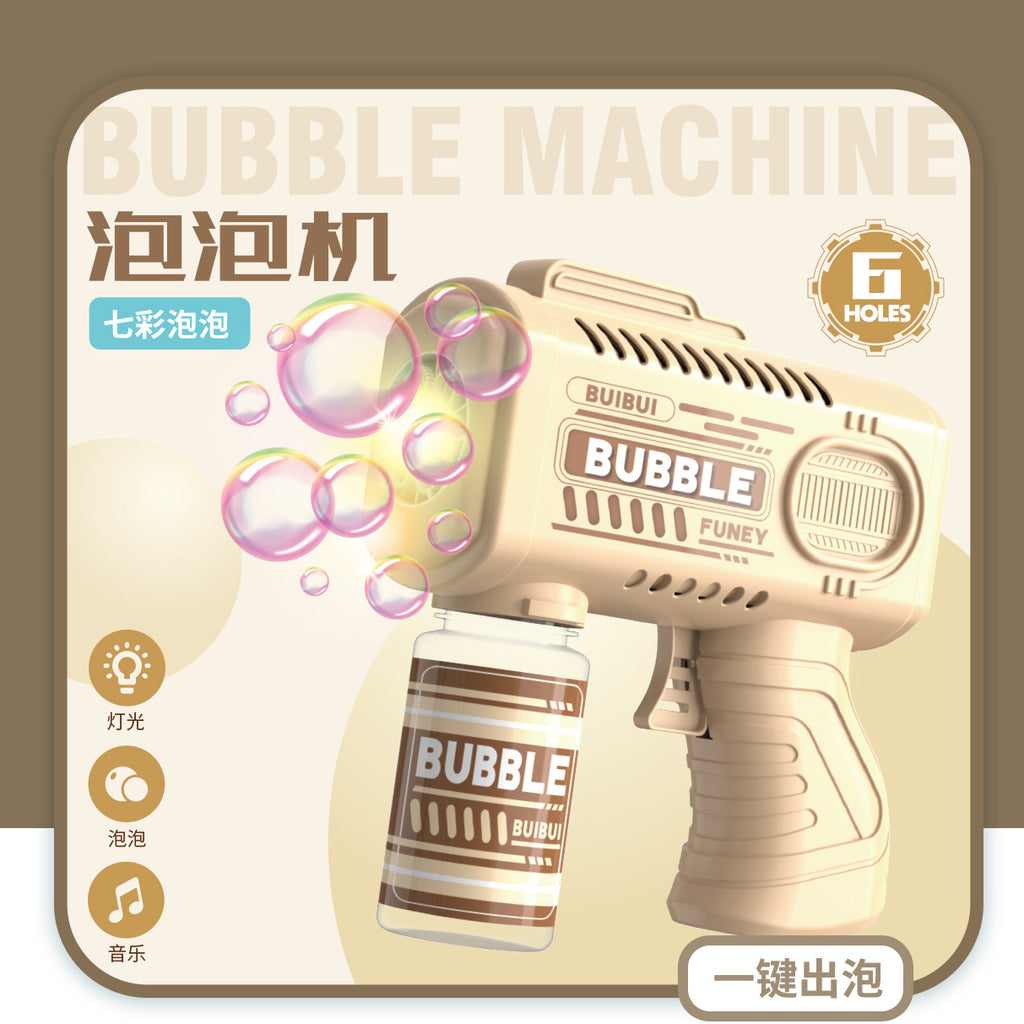Handheld fully automatic children's bubble machine