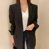 Mid-length Suit Coat Female Casual Suit Top