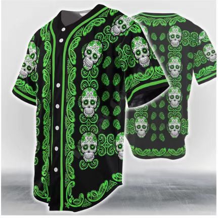 Printed Cardigan Button Short-sleeved T-shirt For Men And Women