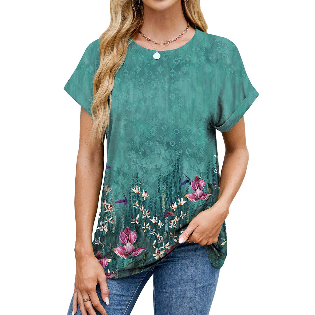 Personality Loose-fitting T-shirt Top Women