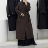 High-end Cashmere Double-sided Woolen Coat Women