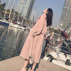 Autumn And Winter Woolen Coat Women's Korean-style Thickened Cinched