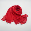 Shiny Satin Scarf Malay Scarf