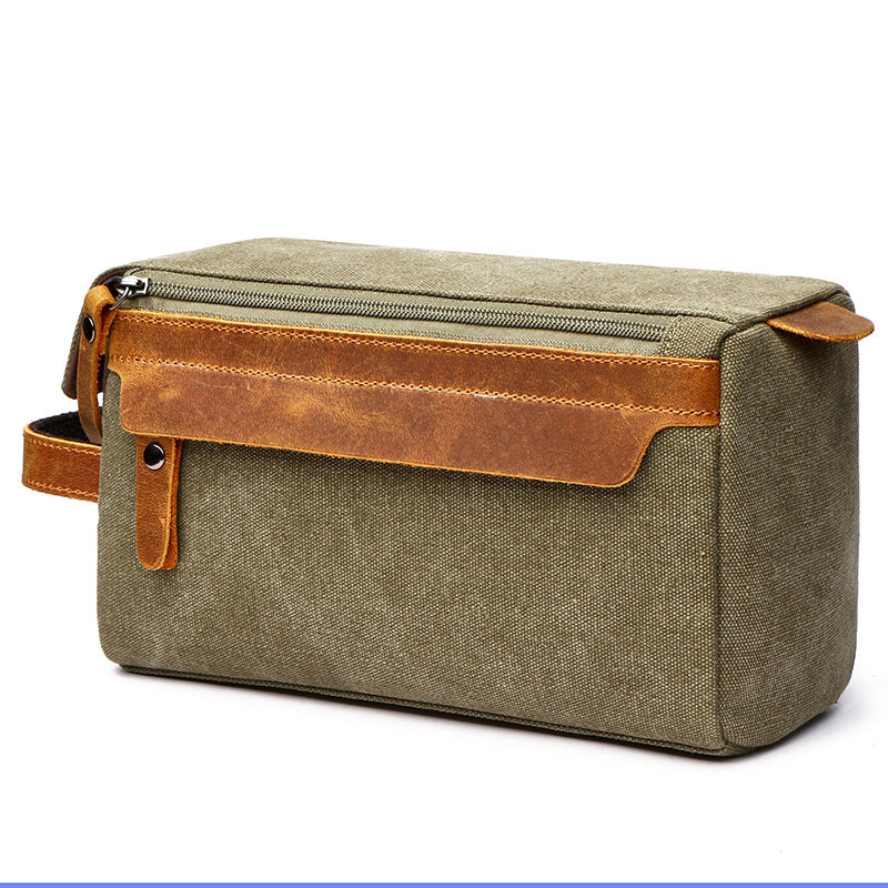 Portable toiletries and cosmetics bag