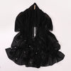Pearl Chiffon Handmade Sticky Flower Beaded Scarf Hui Gauze