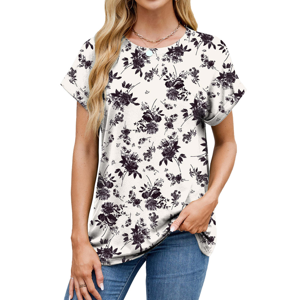 Personality Loose-fitting T-shirt Top Women