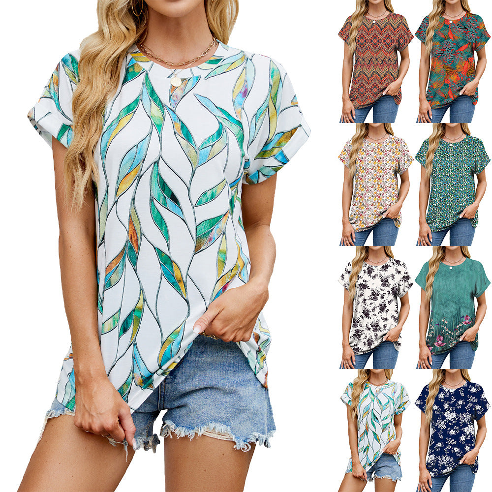 Personality Loose-fitting T-shirt Top Women