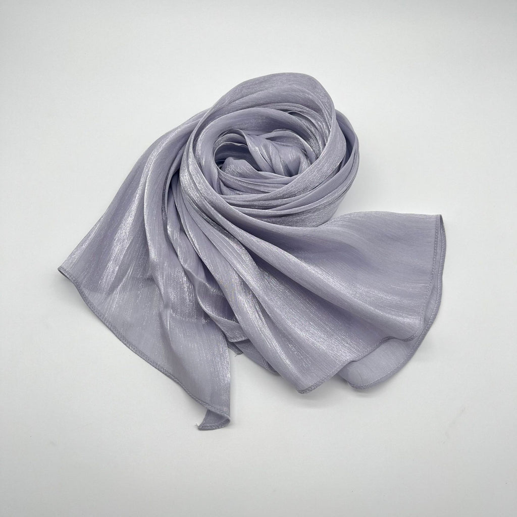 Shiny Satin Scarf Malay Scarf