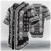 Printed Cardigan Button Short-sleeved T-shirt For Men And Women