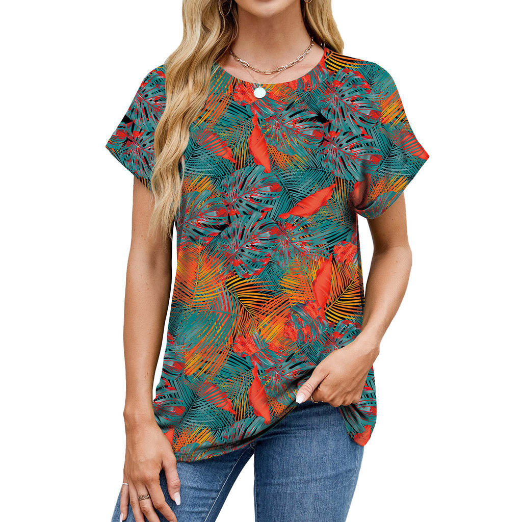 Personality Loose-fitting T-shirt Top Women