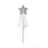 Girls pink sequins pentagram fairy wand magic wand Carnival Festival Children's Day party COSPLAY props