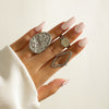 Joint ring with exaggerated opening set ring