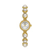 A light luxury pearl bracelet watch for elegant women