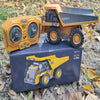 Remote control excavator alloy remote control car excavator engineering car toy charging  children's toy car wholesale