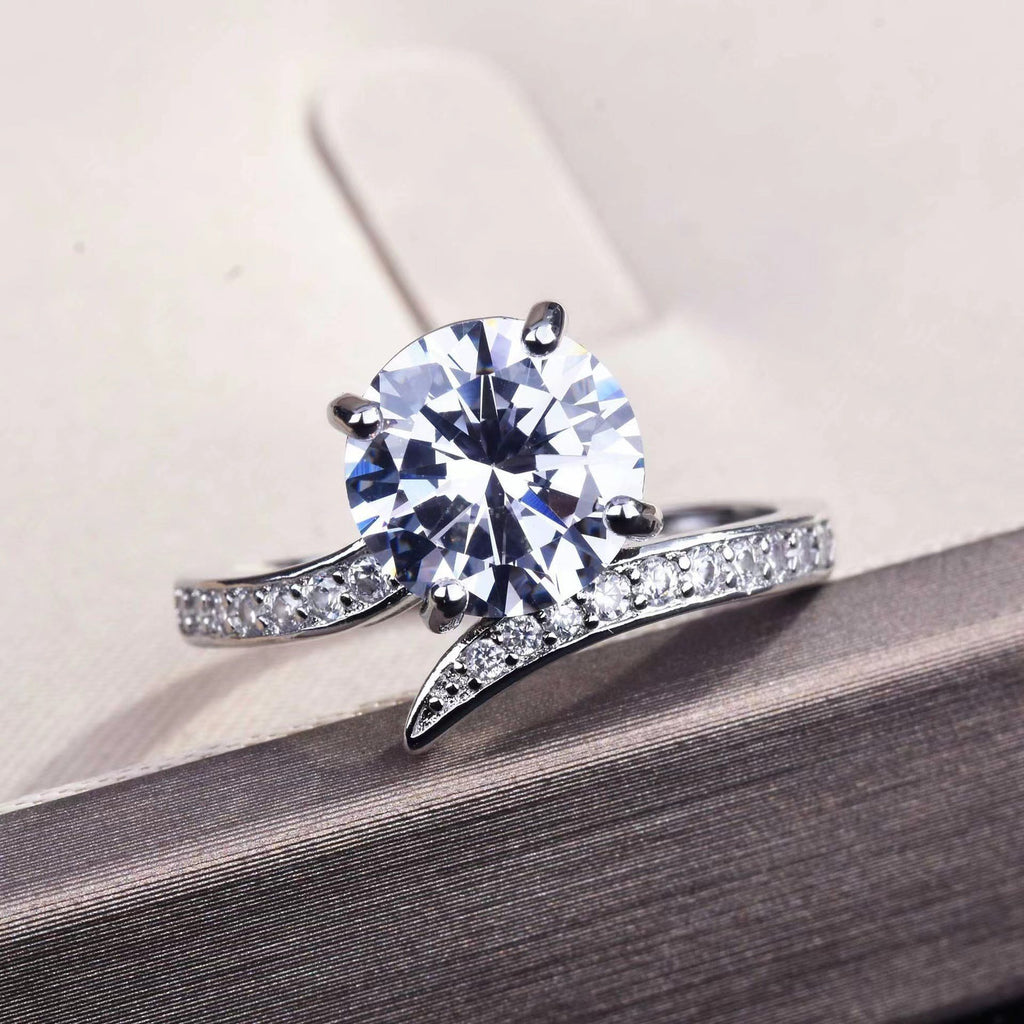 Semi-morganite ring