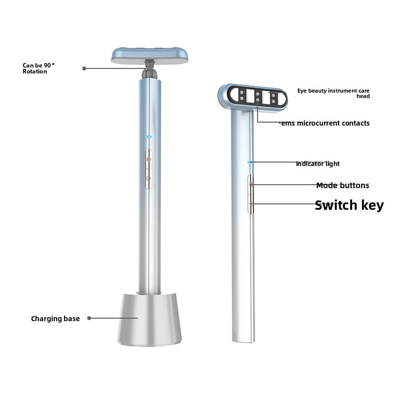 The new electric eye instrument eye massager EMS micro-current massager hot compress vibration colorful light eye instrument