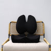 Office chair memory foam hip pad and waist pad
