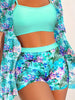 Women's Two-piece Casual Swimsuit P385-16