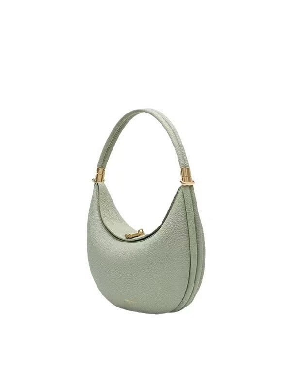 Single-shoulder armpit crescent-shaped bag