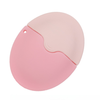 Detachable ball bearing silicone face cream applicator
