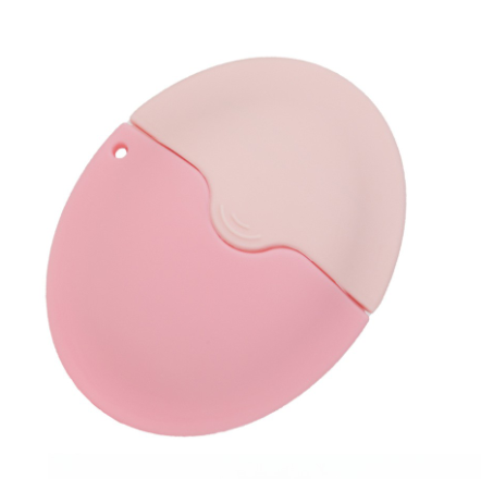 Detachable ball bearing silicone face cream applicator