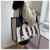 Women's printed canvas bag
