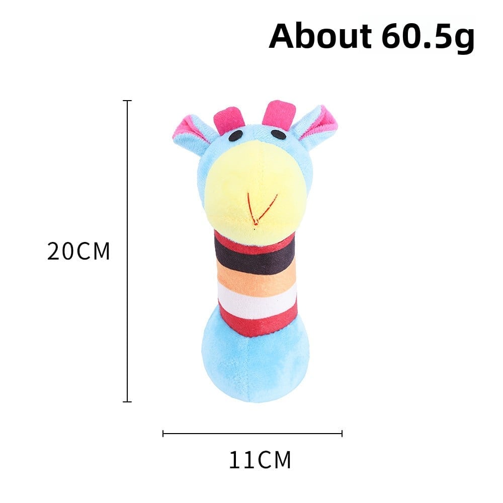 Plush Bite-Resistant Sound Pet Toys for Dogs and Cats