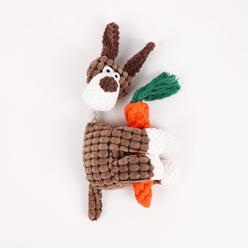 Pet plush toys that can withstand biting and grinding teeth