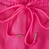 Women's Solid Color Straight Leg Pants - Stretchy Drawstring Waist With Dual Pockets Casual Trousers For Spring&Fall